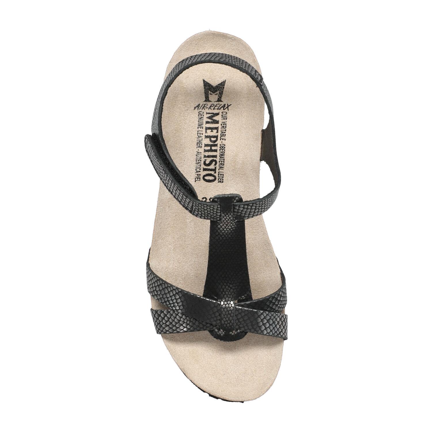 sandales femme modèle Liviane Gris - Mephisto